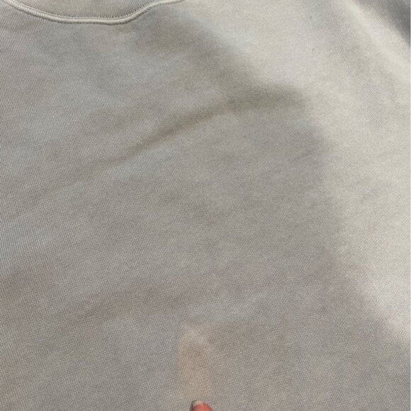 Madewell Men's Sz XS McCarren Midweight Crewneck Sweatshirt Blue Gray NK077 - Picture 5 of 13